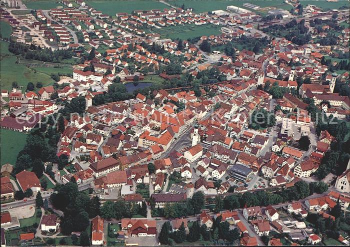 Isny Allgaeu Fliegeraufnahme