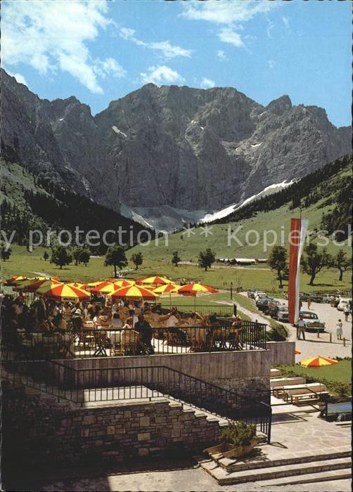 Hinterriss Tirol Alpengasthof Eng Gross Ahornboden