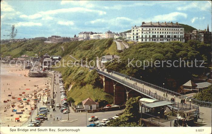 Scarborough UK Spa Bridge and South Bay