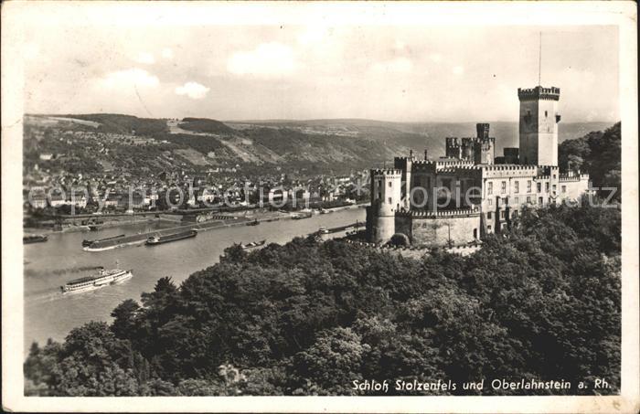 Stolzenfels Schloss und Oberlahnstein