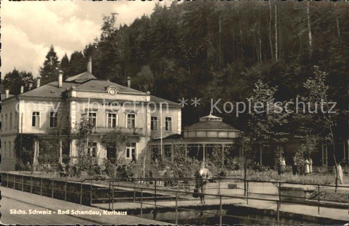 Bad Schandau Kurhaus Saechsische Schweiz