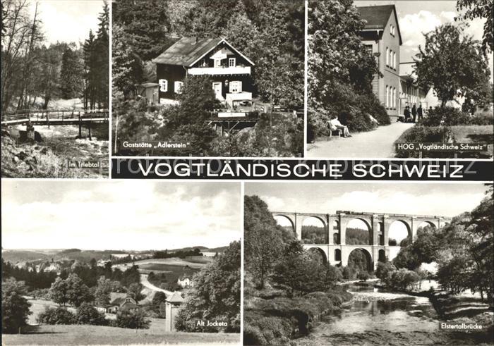Alt Jocketa Triebtal Gaststaette Adlerstein HOG Vogtlaendische Schweiz Elstertal