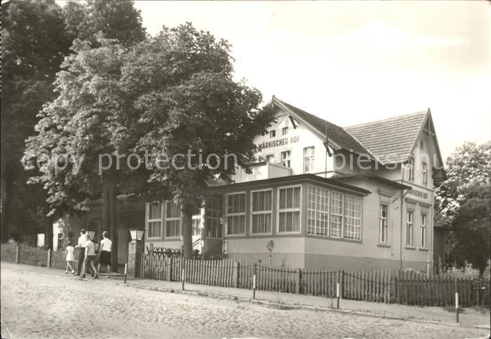 Waldsieversdorf FDGB Erholungsheim Maerkischer Hof