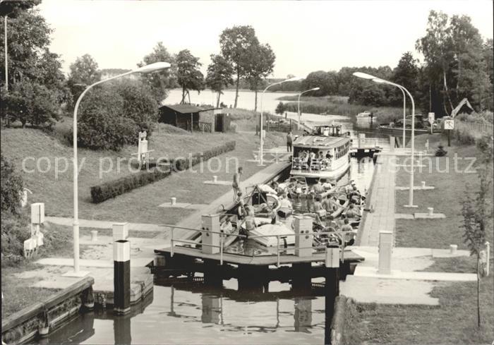 Canow An der Schleuse