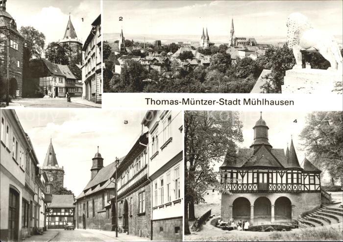 Muehlhausen Thueringen Frauentor Stadtberg Holzstrasse Popperoder Quelle Thomas