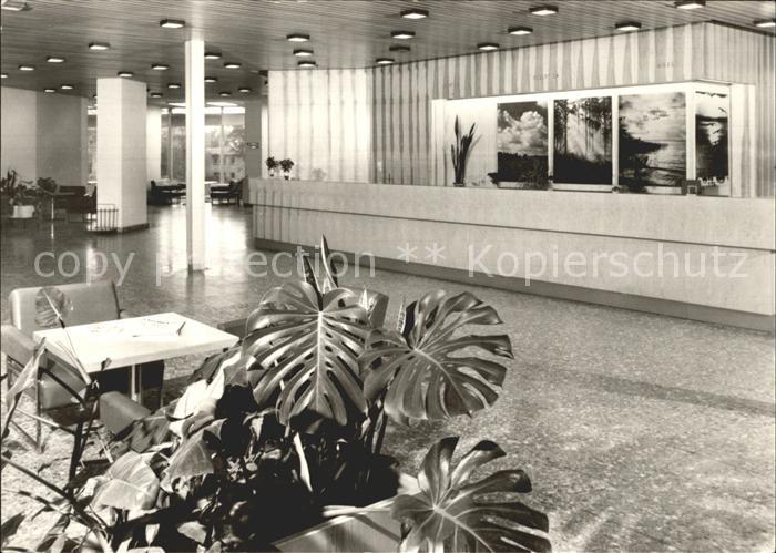 Klink Waren FDGB Ferienobjekt Erholungsheim Herbert Warnke Empfang