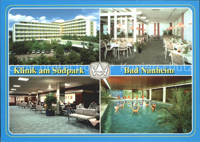 Bad Nauheim Klinik am Suedpark Halle Restaurant Hallenbad