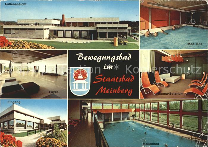 Bad Meinberg Bewegungsbad im Staatsbad Sauna Solarium