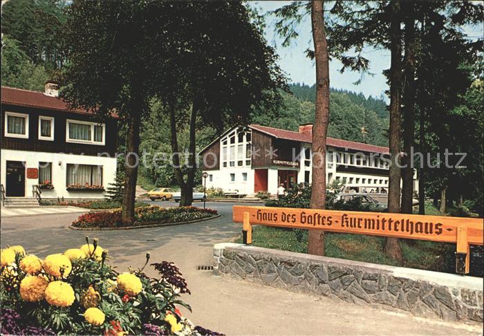 Altenau Harz Haus des Gastes Kurmittelhaus