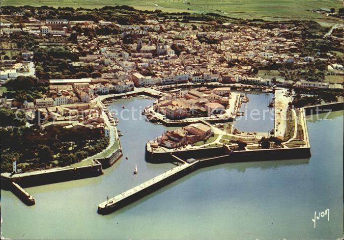 Ile de Re Saint Martin de Re Port vue aerienne