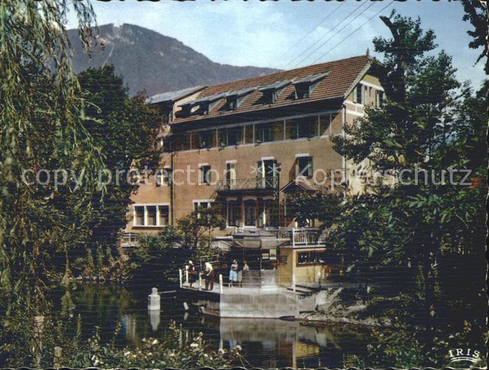 La Lechere les Bains Source Thermale Buvette