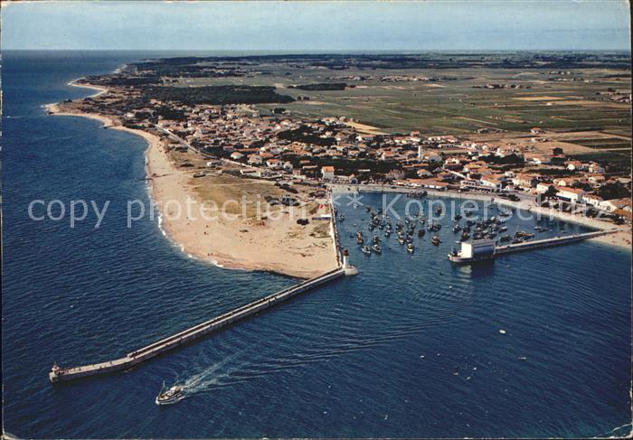 Ile d Oleron Port vue aerienne