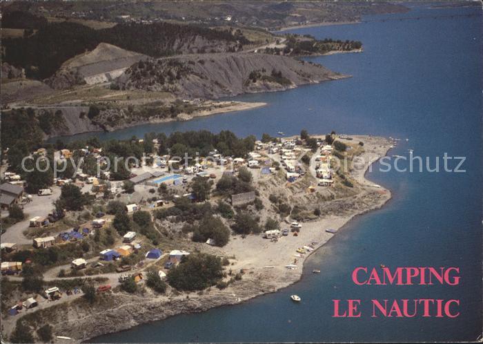 Chorges Camping Le Nautic vue aerienne