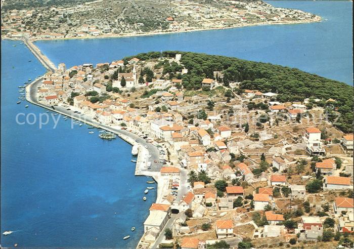 Rogoznica Kroatien Fliegeraufnahme