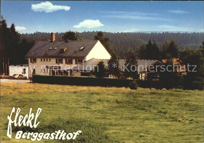 Fleckl Berggasthof Luftkurort Fichtelgebirge