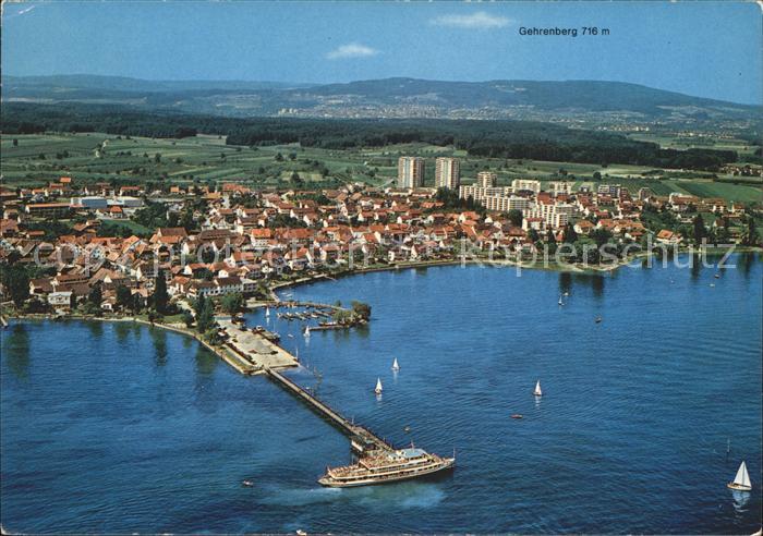Immenstaad Bodensee Hafen Fliegeraufnahme