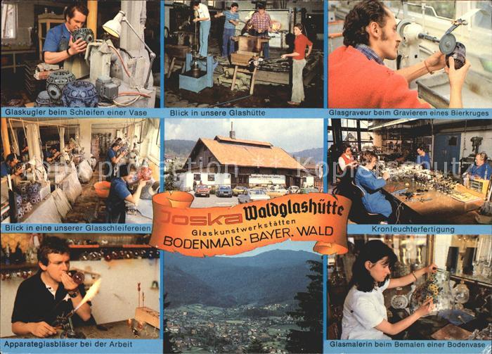 Bodenmais Joska Waldglashuette Glaskunstwerkstaetten Bayerischer Wald
