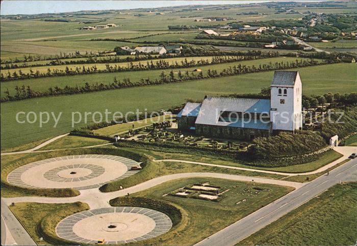 Vestervig Kirke Kirche Fliegeraufnahme