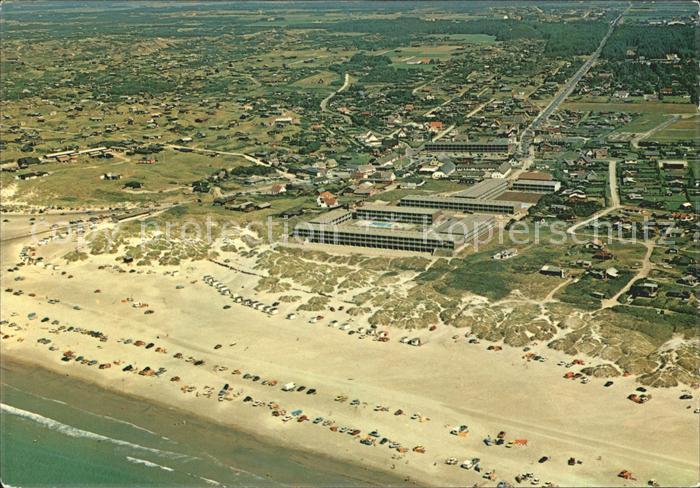 Blokhus Strand Fliegeraufnahme