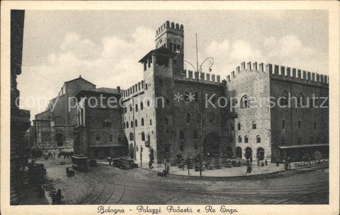 Bologna Palazzi Podesta Re Enza
