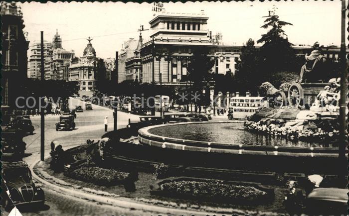 Madrid Spain Brunnen