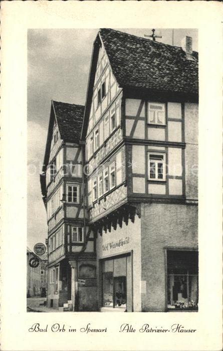 Bad Orb Alte Patrizier Haeuser