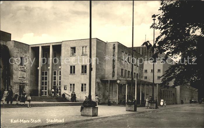 Karl-Marx-Stadt CHEMNITZ Stadtbad