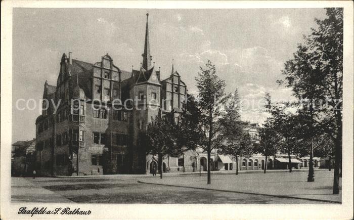 Saalfeld Saale Rathaus