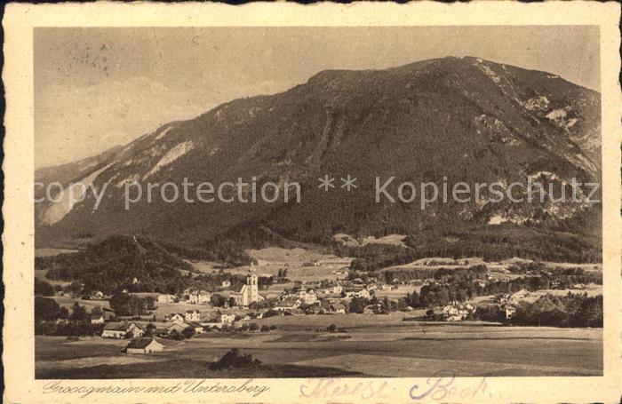 Grossgmain mit Untersberg