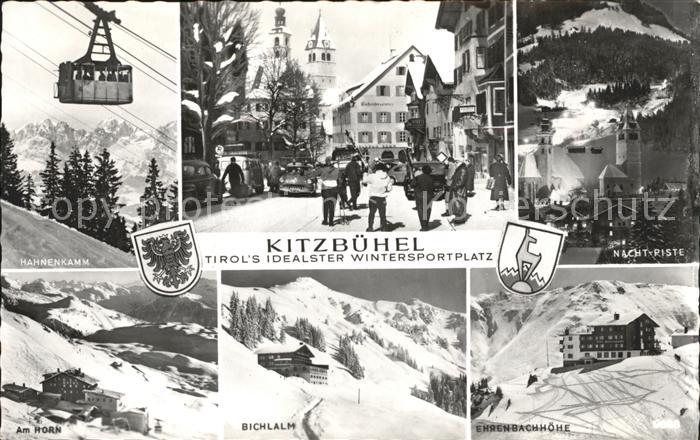 Kitzbuehel Tirol Seilbahn Skigebiete