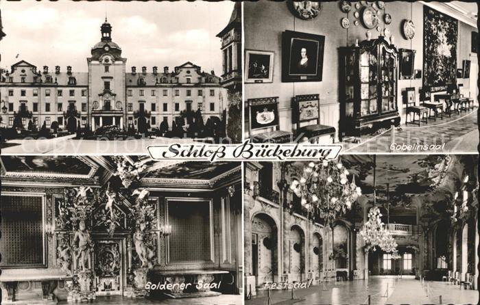 Bueckeburg Schloss Gobelinsaal Goldener- und Festsaal