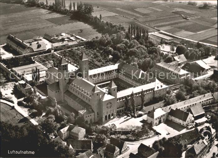 Muensterschwarzach Fliegeraufnahme Benediktinerabtei