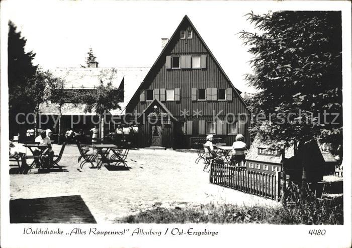 Altenberg Erzgebirge Waldschaenke Altes Raupennest