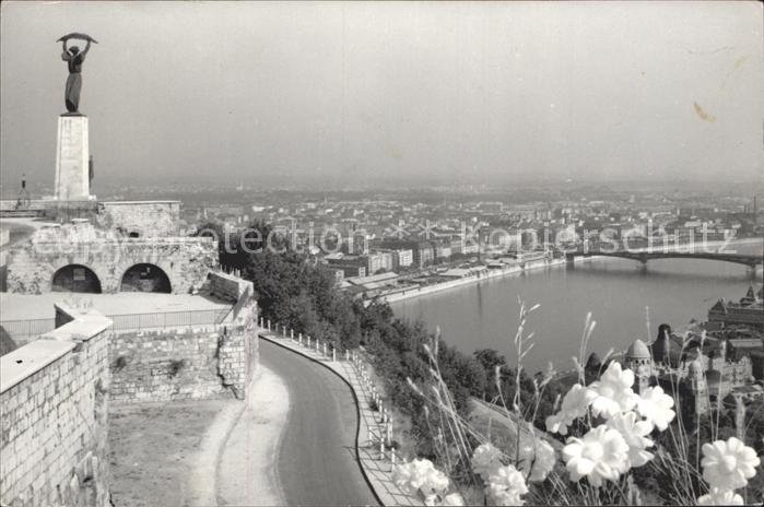Budapest Blick mit Citadelle