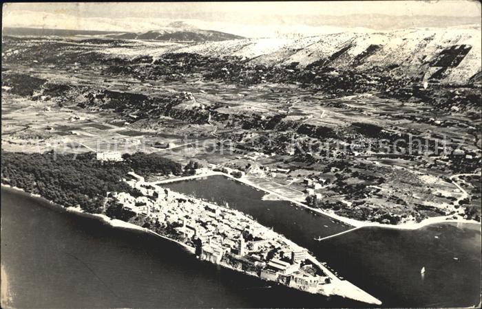 Rab Kroatien Fliegeraufnahme