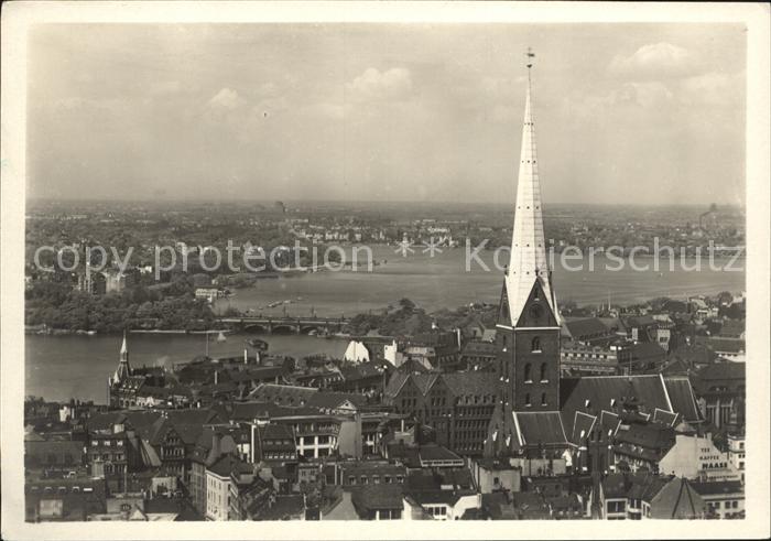 HAMBURG  CITY Blick von Catharinenkirche