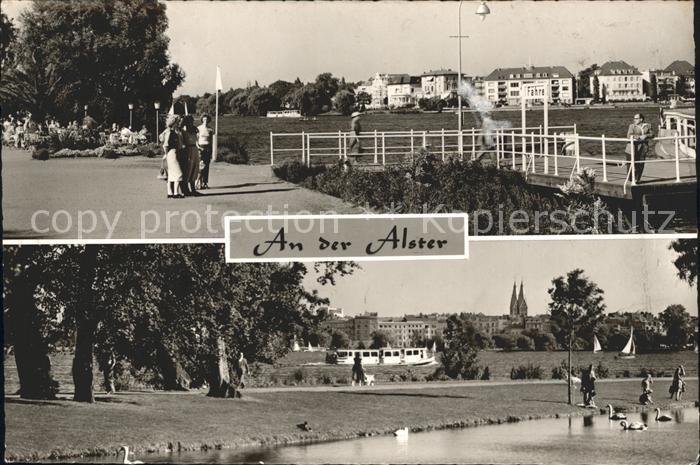 HAMBURG  CITY Alsterpartie