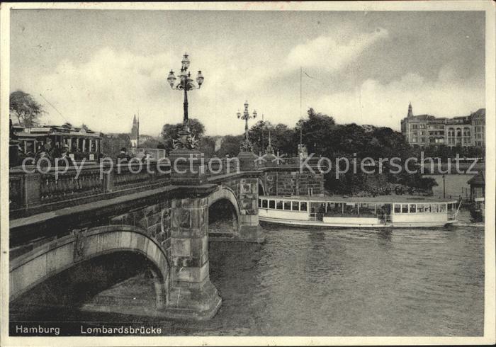 HAMBURG  CITY Lombardsbruecke