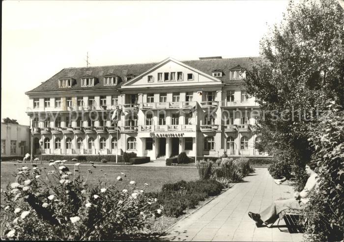 Kuehlungsborn Ostseebad FDGB Erholungsheim Georgi Dimitroff