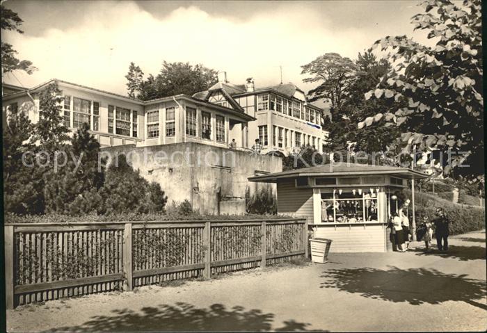 Bansin Ostseebad FDGB Erholungsheim Seeschloss