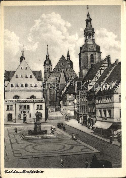 Eisleben Marktplatz