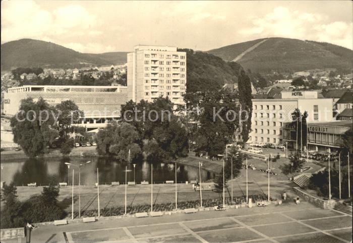 Suhl Thueringer Wald Warenhaus Centrum Interhotel Thueringen Tourist