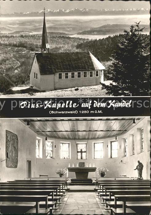 Kandel Waldkirch Breisgau Pius-Kapelle