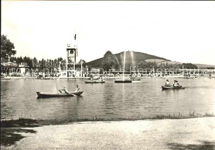 Grossschoenau Sachsen Waldstrandbad