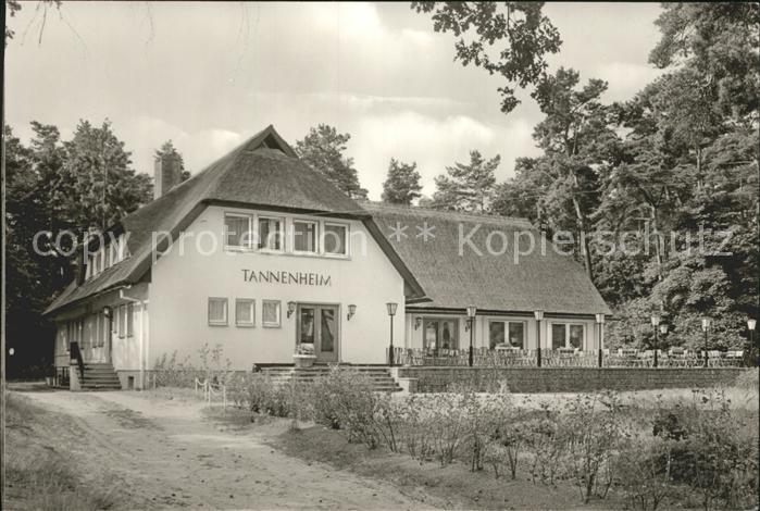 Barth Konsum Gaststaette Tannenheim