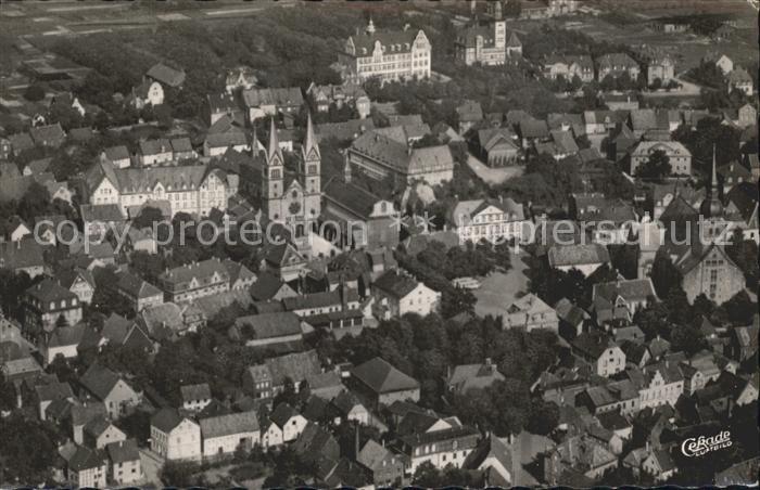 Werl Westfalen Wallfahrtsbasilika Fliegeraufnahme