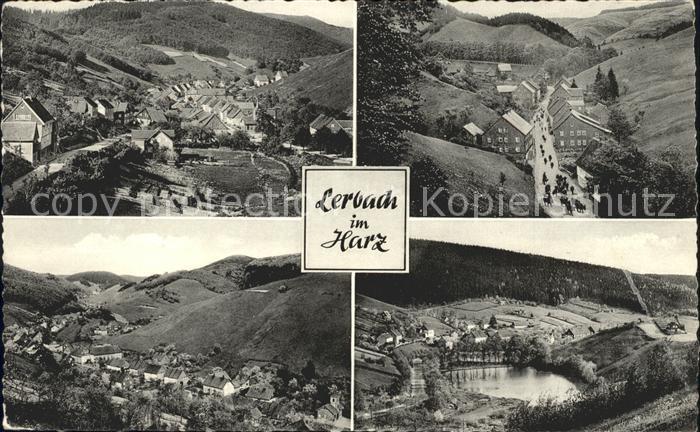 Lerbach Harz Teilansichten Panorama