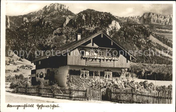 Hohenaschau Chiemgau Kampenhaeusl Alpen