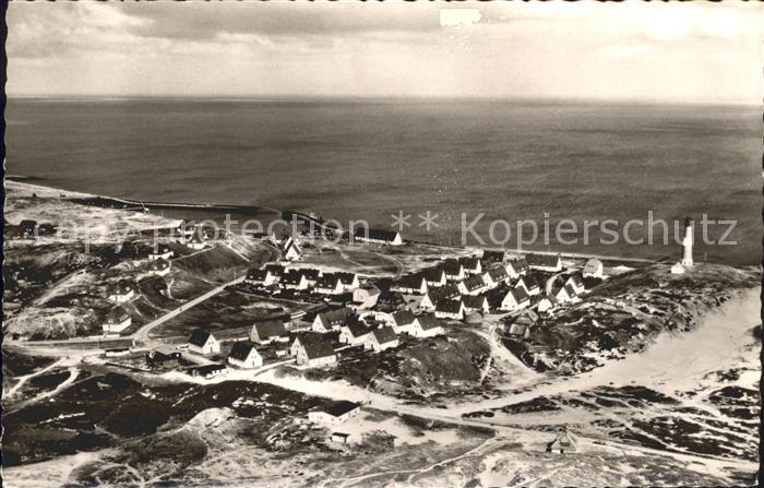 Hoernum Sylt Nordseebad Fliegeraufnahme