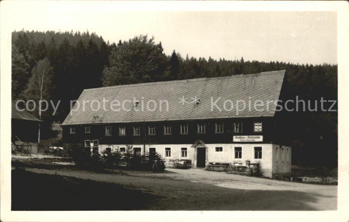 Poebeltal Gaststaette Wahlsmuehle Ferienheim VEB Schokopack Dresden